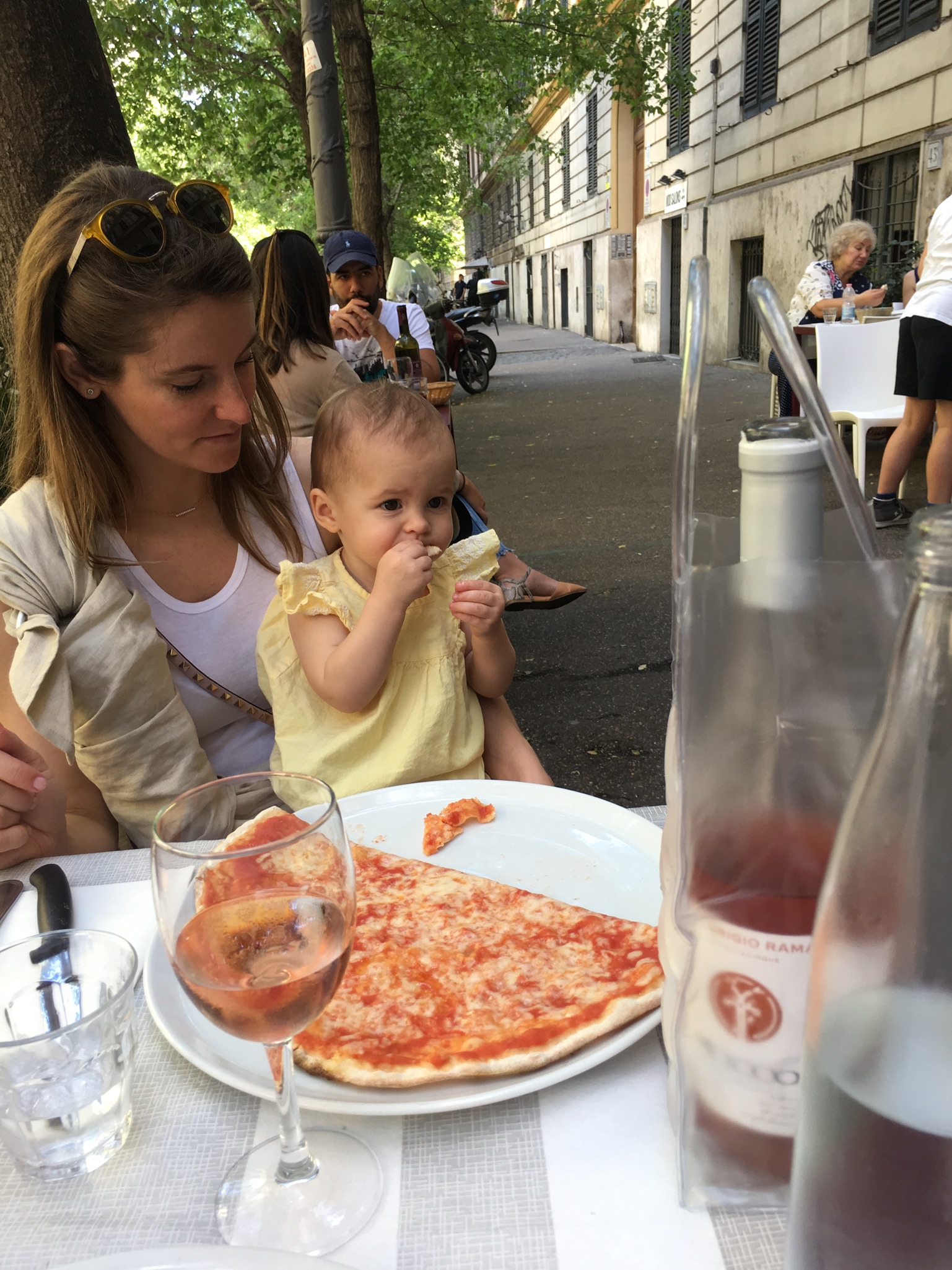 travel with a baby in italy