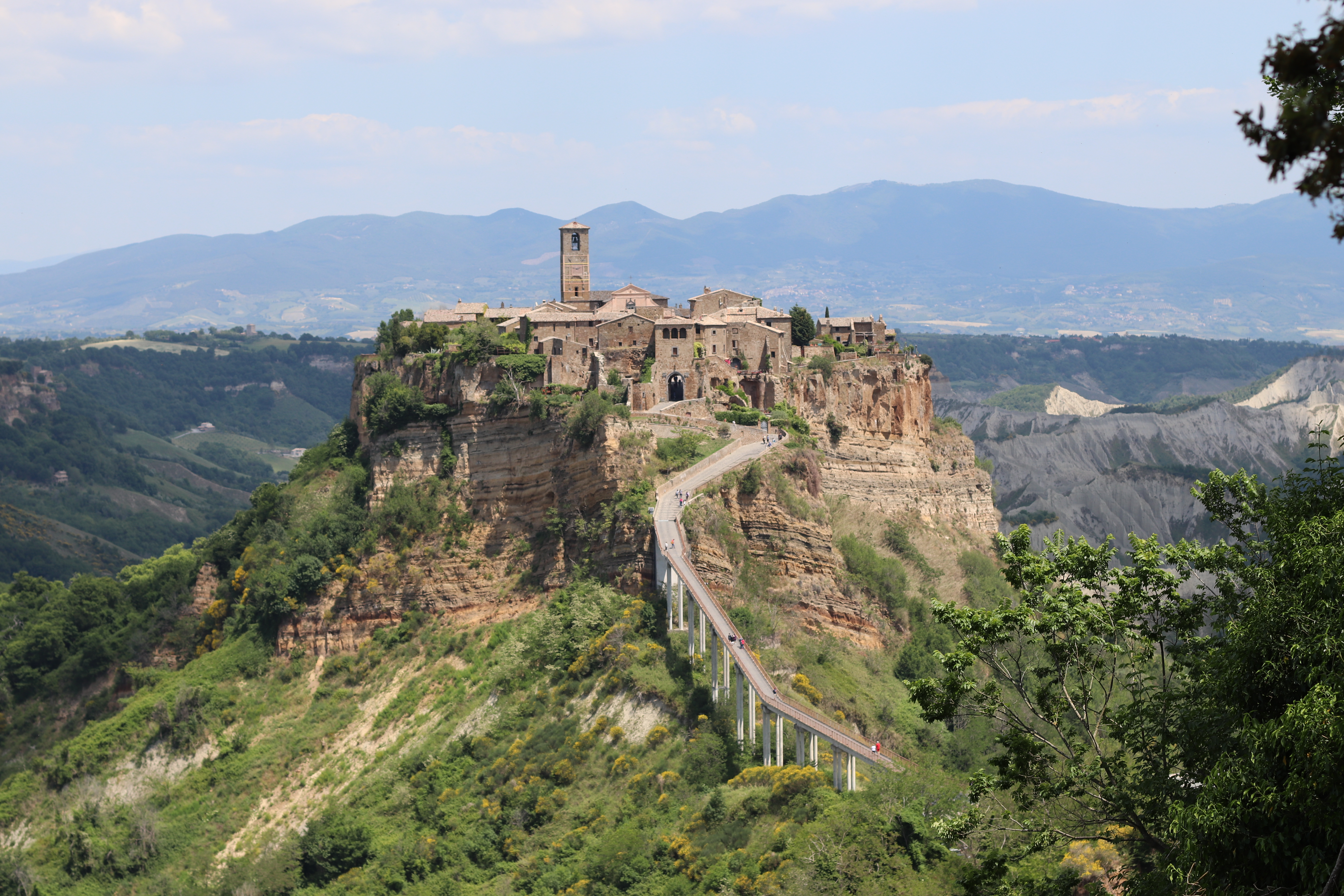 civita italy travel diary traveling with a baby