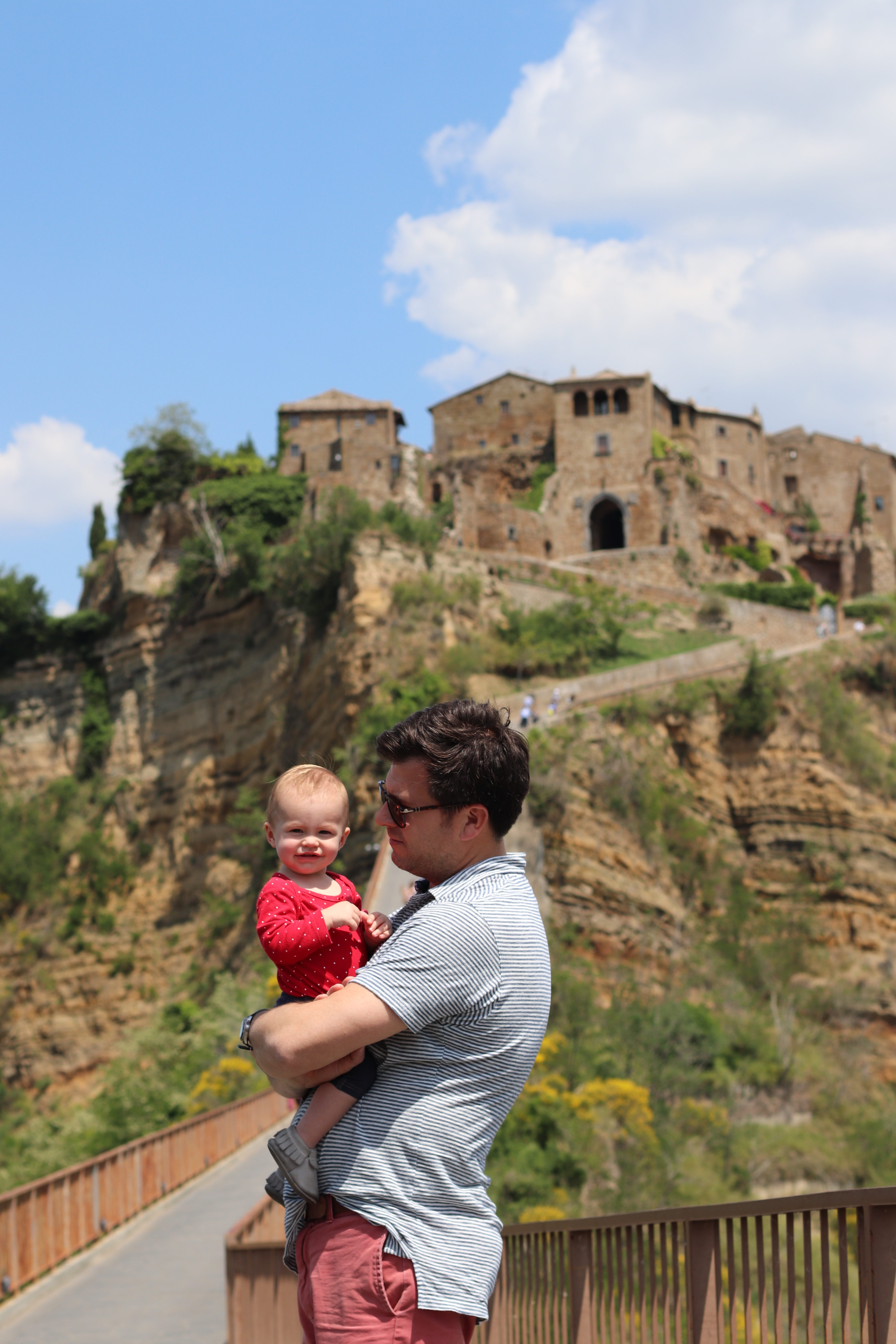 travel italy with a baby civita