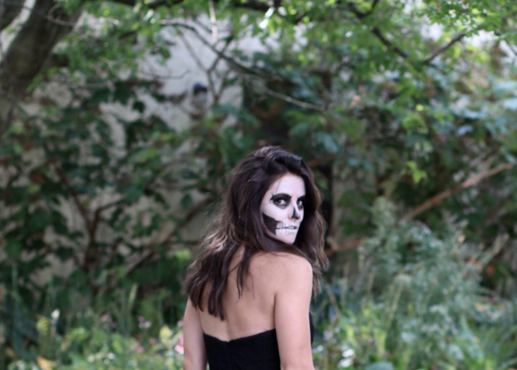 skeleton halloween makeup tutorial