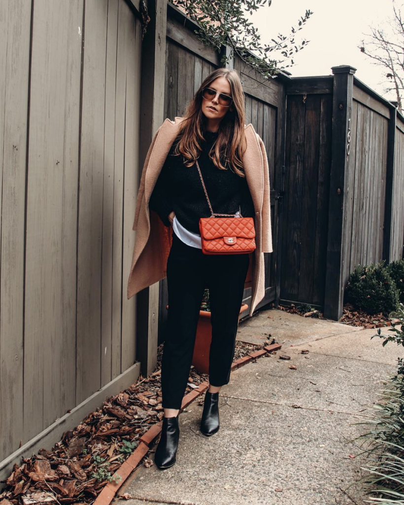 red Chanel bag